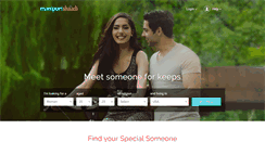Desktop Screenshot of manipurishaadi.com